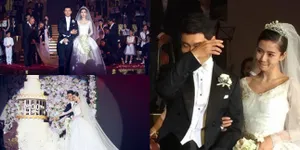 Detik-Detik Wedding Vow Angelababy & Huang Xiaoming, Mengharukan