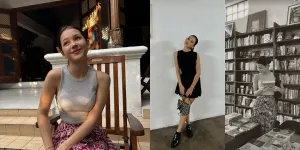 Dikabarkan Kembali Berseteru dengan Ibu, Potret Sandrinna Michelle Tetap Santai Jalani Hari - Penuh Senyum