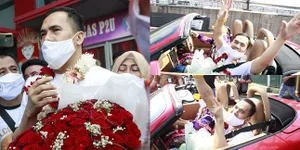 Dijemput Pakai Mobil Mewah, Ini 10 Momen Saipul Jamil Bebas dari Penjara - Ingin Segera ke Makam Istrinya dan Mandi di Pantai 