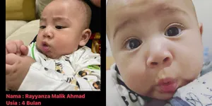 Disebut 'Pencuri Andara', Ini Deretan Potret Baby Rayyanza yang  Lucu dan Pipinya Makin Tembem - Banyak Minum ASI