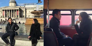 Ditemani Suami Tercinta, Chacha Frederica Liburan Seru di London