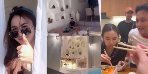 Double Honeymoon, 10 Potret Rizky Febian & Mahalini Liburan Bareng Yura Yunita dan Donne Maula - Staycation di Bali