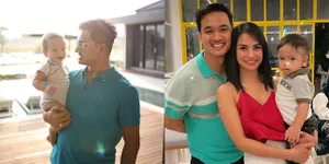 Dua Jagoan Vanessa Angel, 8 Potret Bibi Ardiansyah Bareng Gala Sky - Bapak dan Anak Sama-sama Ganteng