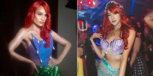 'Duel Gaya' Cinta Laura dan Anya Geraldine Saat Halloween, Kompak Pakai Kostum Princess Ariel 'THE LITTLE MERMAID'