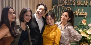 Edric Tjandra Ulang Tahun, Geng Menteri Ceria Kompak Datang Bersama Pasangan