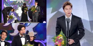 Ekspresi Bahagia Seleb Korea Menang di 'Seoul Drama Awards 2015'