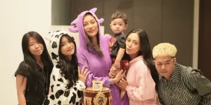 Erika Carlina Rayakan Ulang Tahun Bareng Rachel Vennya dan Fuji, Kompak Pakai Kostum