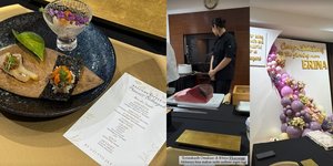 Erina Gudono Nikmati Private Omakase di RS - Dilayani Head Chef, Segini Harga yang Harus Dibayar Kaesang Pangarep