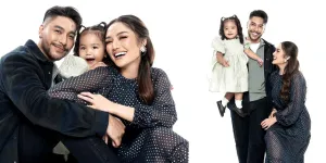 Family Goals! Siti Badriah dan Krisjiana Baharuddin Lakukan Pemotretan Keluarga - Xarena Gemas Banget