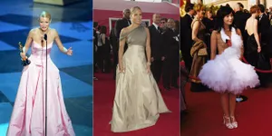 FOTO: 10 Gaun Vintage Selebriti di Red Carpet Oscar, Yes or No?