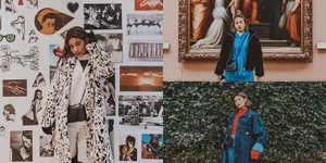 FOTO: 3 Look Awkarin di Paris, Dijamin Anti Dingin