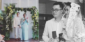 FOTO: 3 Tahun Pacaran, Dennis Adishwara Nikahi Kekasih Cantiknya