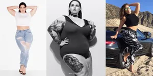 FOTO: 5 Model Gorgeus Hollywood Ini Bukti Size Doesn't Matter