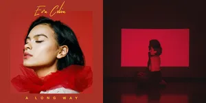 FOTO: 7 Potret Eva Celia Garap 'A Long Way', Bold & Serba Merah