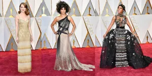 FOTO: 8 Fakta di Balik 8 Gaun Mewah Selebriti di Oscar 2017