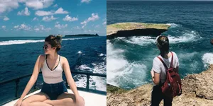 FOTO: Agatha Valerie, Mantan Joshua yang Doyan Liburan ke Pantai