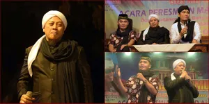 FOTO: Aktivitas Opick Pasca Cerai, Dukung Sahabat Bangun Masjid