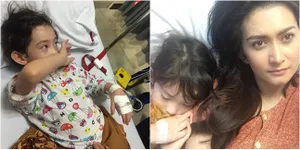 FOTO: Anak Zack Lee & Nafa Urbach Sakit, Sang ibu Setia Menemani