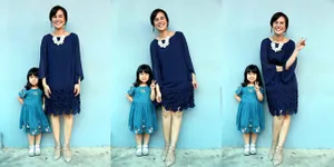 FOTO: Astrid Tiar Pose Bareng Putri Cantiknya, Duo Mempesona!