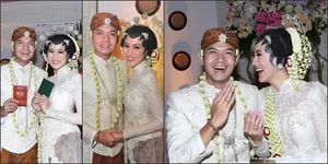 Foto Bahagia Dude Harlino - Alyssa Soebandono Pasca Resmi Menikah