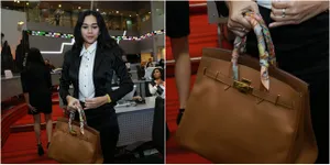 FOTO: Bawa Birkin Hermes, Tas Aura Kasih Ini Harganya 140 Juta!