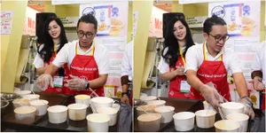 FOTO: Bayu Oktara Masak Demi Beri Hadiah Buat Istri Yang Hamil
