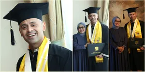 FOTO: Bikin Dokumenter Si Pitung, Mike Lucock Dapat Gelar Sarjana
