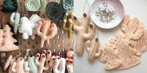 FOTO: Buat Gantungan Pohon Natal Sendiri Yuk, Coba yang Satu Ini!