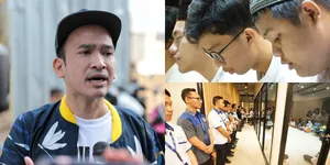 FOTO: Buka Kantor Baru, Ruben Onsu Gelar Pengajian