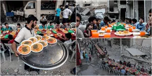 Foto Buka Puasa di Suriah Ini Buatmu Bersyukur Hidup di Indonesia