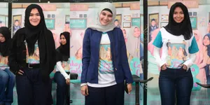 FOTO Cantik Berhijab, Ini Para Pemain Film Cahaya Cinta Pesantren