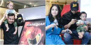 FOTO: Cerita Seru Rafathar Main FIlm, Nagita Selalu Ada di Sisi