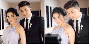 FOTO: Chelsea Olivia & Glenn Stylish di Pemberkatan Sandra Dewi