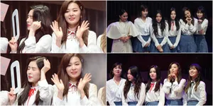 FOTO: Datang ke Indonesia, Red Velvet Disambut Antusias Penggemar