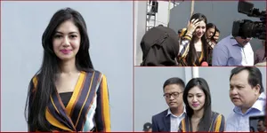 FOTO: Della Perez Ungkap Alasan Dirinya Dipanggil ke Polda Jatim