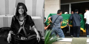 Diantar Keluarga & Sahabat, Jenazah Jupe Sampai di Rumah Duka