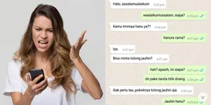 FOTO: Dibakar Api Cemburu, Cewek Ini Nekat Labrak 'Pelakor'