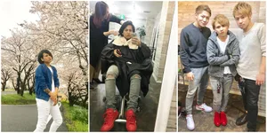 FOTO: Dibilang Cupu Teman Jepang, Evelyn Ubah Gaya Rambut!