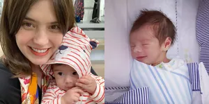 FOTO: Ekspresi Baby Z dari Malu-Malu sampai Doyan Melet, Gemas!