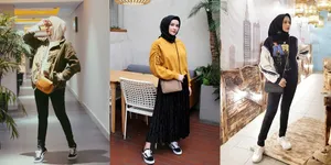 FOTO: Fashion Istri Richie FM, Sporty - Anggun Tanpa Alas Kaki