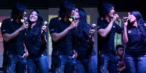 Foto-Foto Kemesraan Armand Maulana dan Dewi Gita Saat Berduet