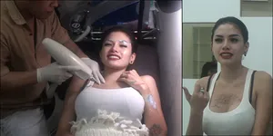 Foto-Foto Nikita Mirzani Jalani Sulam Alis - Mahal Tapi Cantik