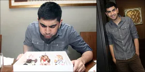 Foto-Foto Perayaan Sederhana Ulang Tahun Gandhi Fernando