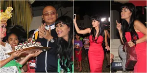 Foto-Foto Seru Perayaan Ulang Tahun Julia Perez di Ubud Bali