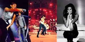 Foto-Foto Spektakuler Aksi Panggung Agnes Monica
