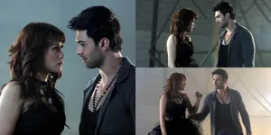 Foto-Foto Tata Janeeta Syuting Video Klip Bareng Pacar