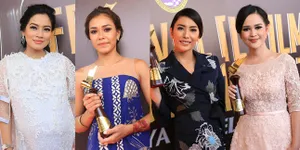 FOTO Gaya Elegan Deretan Aktris Hadiri Festival Film Bandung 2017