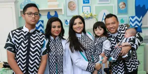 FOTO: Gelar Lomba Makan, Bukti Ashanty Dekat Dengan Para ART-nya