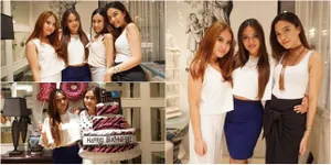 FOTO: Hadiri Ultah Teman, Aurel Hermansyah Pakai Crop Top Cantik!