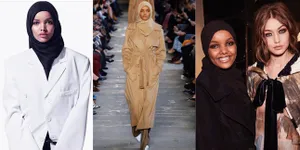 FOTO: Halima Aden, Model Muslim Berhijab yang Gebrak Fashion Week